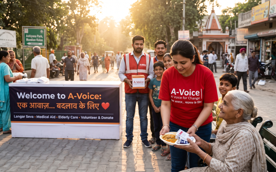 Welcome to A-Voice: एक आवाज़… बदलाव के लिए ❤️